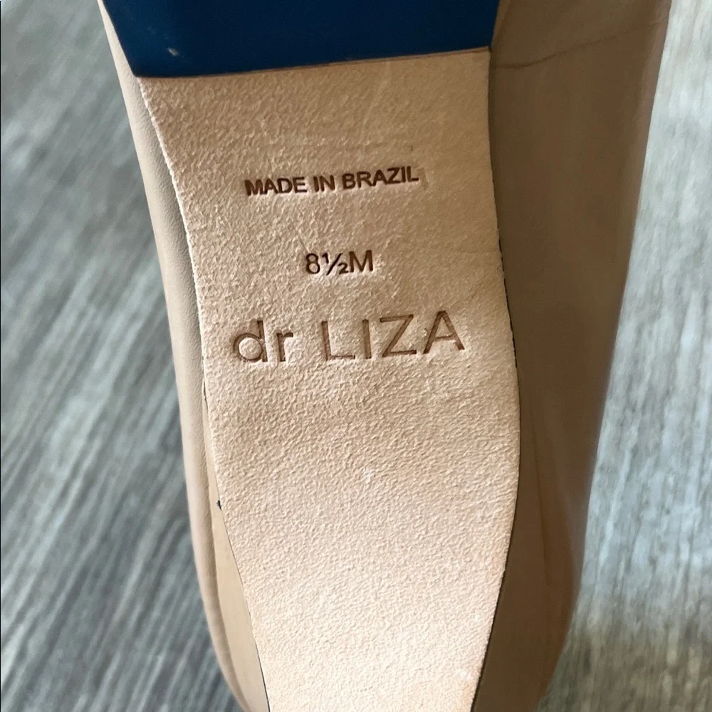Dr LIZA leather heels tan color - Picture 9 of 9